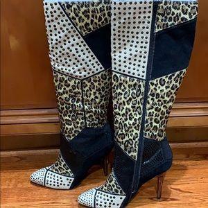 Carlos Santana Knee High Boots
